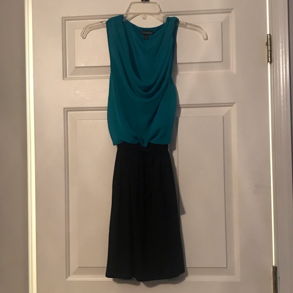 Express color-block dress